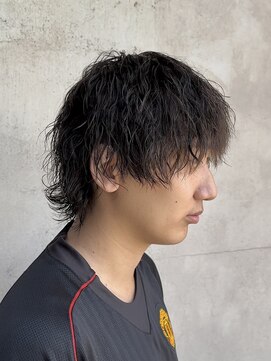 インフィニティー infinity HAIR SPACE BLOOM ツイストスパイラルパーママッシュウルフ