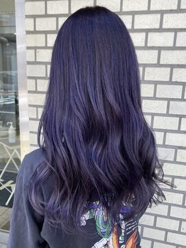 ラック 本厚木店(LUCK) パープルブルー/イルミナカラー/寒色/イルミナ/透明感