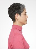 【えがお美容室】グレイヘアの方に◎褒められショートヘア