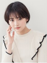 ルーム 郡山店(ROOM) 愛され大人ガーリー チョコレート プリカール 小顔 ショートボブ