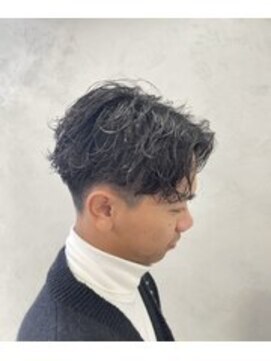 エッジ ヘア メイク(edge hair +make) メンズ/スパイラルパーマ/ツイストパーマ/ニュアンスパーマ/流山