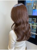 髪質改善＊ロングレイヤーグレーベージュ＊美髪【Zina船橋】