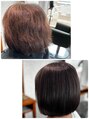 ヘアーサロンカルド(hair salon CALDO) ダメージ毛やエイジング毛の方でも縮毛矯正で自然なストレートに