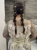 ツキヘア(TUKI hair)&nbsp;ツインテールアレンジ/お呼ばれヘア