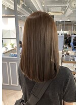 シェノン 赤羽店(CHAINON)&nbsp;シアーブラウンで透明感UP赤羽美容院おすすめイルミナカラー