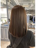 シアーブラウンで透明感UP赤羽美容院おすすめイルミナカラー