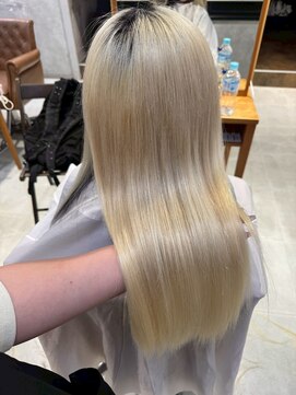 アンククロス 表参道(ANKH CROSS) 【ビフォーあり】シールエクステ/ストレートロング