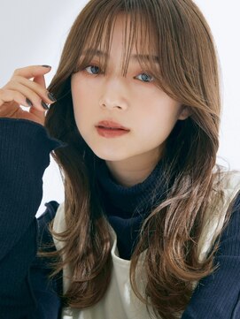 エトル バイ コムマティス 恵比寿駅前店(etre by comme Matisse) 小顔カット×透明感カラー[恵比寿駅/髪質改善/オリーブグレー]