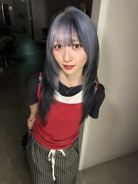 キオク(KIOX) ブルーカラー/水色カラー/ハイトーン/ブリーチカラー/名古屋/栄