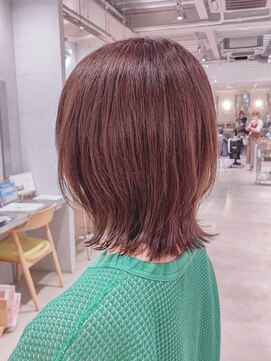 オーガニック リブ 川越(organic+live) くびれレイヤーボブ◎冬の大人上品グレージュカラー