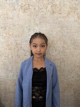 ファミーユプラス(famiiyu+) コーンロウ/ハーフアップ/エクステ/イベントヘア/ダンスヘア