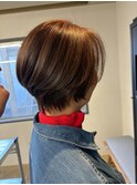 柔らか質感の美シルエットショート