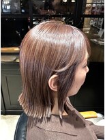 オーガニック アトリエ 大宮(organic+atelier)&nbsp;30代40代白髪ぼかしハイライト×ナチュラルブラウン