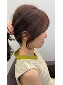 結んで可愛いおくれげカット