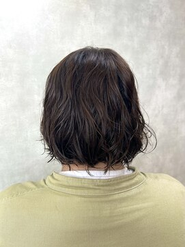 セット楽々！［パーマ×アッシュカラー］【紫原美容室】