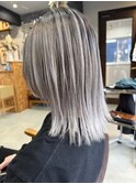 セルフブリーチ カラーのみで修正