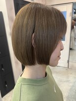 エルフレームバイワンラヴェスト(L'FLAME by one Lovest)&nbsp;ナチュラルブラウンとまとまりボブ/長野駅前