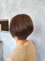 レジェ(LEGE)&nbsp;丸みボブ【ショートボブ/オーガニックカラー/白髪ぼかし/Ami】