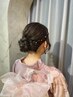 6～9月限定！【花火大会/イベント】ヘア＆浴衣着付セット10:00～16:59  ￥6500