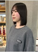 ボブ 切りっぱなしボブ タッセルボブ