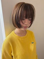 トナリ(tonari)&nbsp;ブリーチなしダブルカラーでできる透明感ブラウン