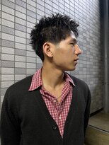 シャルム(charme)&nbsp;スパイキーショート　短髪　テーパーフェード