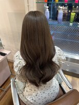 アクシス 栄店(`AXIS)&nbsp;森崎ワンホンレイヤー/ミルクティーブロンド/ダークブルー/栄