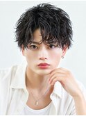 シャドウパーマ/アクティブショート/ショートアップバング