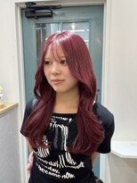 hyon myon/RISEbyREVO 綾瀬店【ヒョンミョン】&nbsp;ハッシュカット/デザインカラー/グレージュ[綾瀬駅/韓国ヘア]