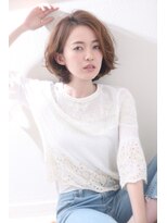 マリアバイアフロート(Maria by AFLOAT) 【重山】3Dカラージグザグバングミニマムボブノットヘア30.40代