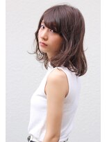 ヘアスタジオハレ(hair studio HALE) ピンクベージュ × 大人かわいいエアリーロブ