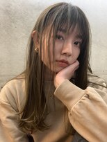 ラグゼ(Luxe)&nbsp;大人可愛いシースルーバング【Luxe井上彩】