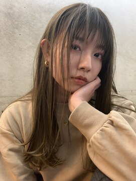 ラグゼ(Luxe) 大人可愛いシースルーバング【Luxe井上彩】