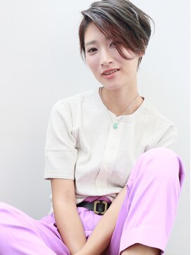 ドロップ(drop) チェリーボルドーハンサムショート〔表参道 青山 drop〕