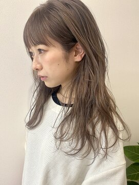 ニコフクオカヘアーメイク(NIKO Fukuoka Hair Make) 「NIKO」ハイライトくすみベージュ