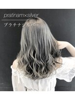 アイリス(iRIS)&nbsp;プラチナシルバー、ホワイトヘア、シールエクステ