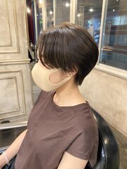 【baLon.新宿 】前髪長めハンサムショート_210707