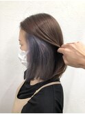 インナーラベンダーボブ☆