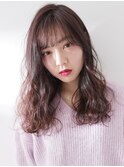 大人かわいいバーガンディーカラー◇