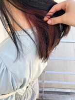 オーシャン(Ocean)&nbsp;［OCEAN Hair&Life 水田成美］チラ見せインナー/秋艶カラー