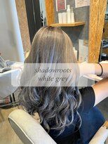 ダブルケーツー 倉敷店(wk-two)&nbsp;☆根元シャドウデザイン white grey☆