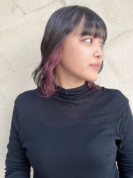 タイドヘア 茨木店(TIDE HAIR) ピンクインナーカラー