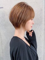 ザ シー 橋本(The C)&nbsp;30代40代50代◎大人ナチュラルレイヤーショートボブ 表参道 橋本