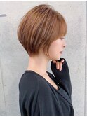 30代40代50代◎大人ナチュラルレイヤーショートボブ 表参道 橋本
