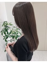 ＊シースルー前髪＊ストレートヘアミディ【Zina 銀座中央通り】