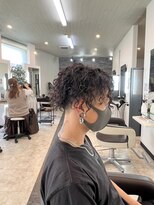 ヘアアンドビューティ ガーデン ベルモール店(HAIR AND BEAUTY GARDEN) ツイストパーマ　デザインカット