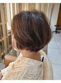 【神戸 元町】癖毛風パーマ・ショート・ショートボブ