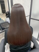 アンド(ANDO)&nbsp;【本町】ショコラブラウン 絹髪ロング 髪質改善カラー ULTOWA