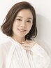 カット+ノンアルカリ漢方カラー (白髪染め)￥10450→9900
