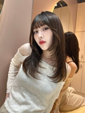 グロー 大宮(GLROW) すっきり軽い♪韓国ミディ ザクザクレイヤー